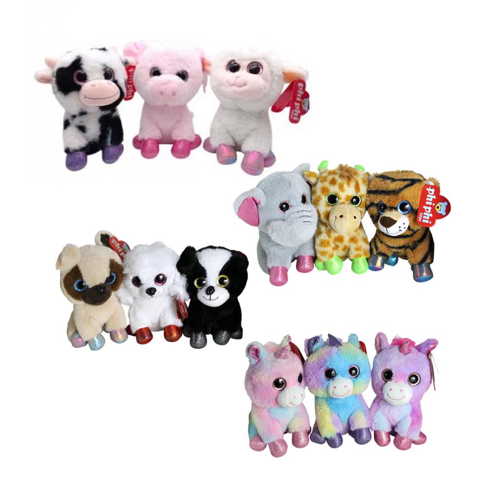 PELUCHES ANIMALES 20cm