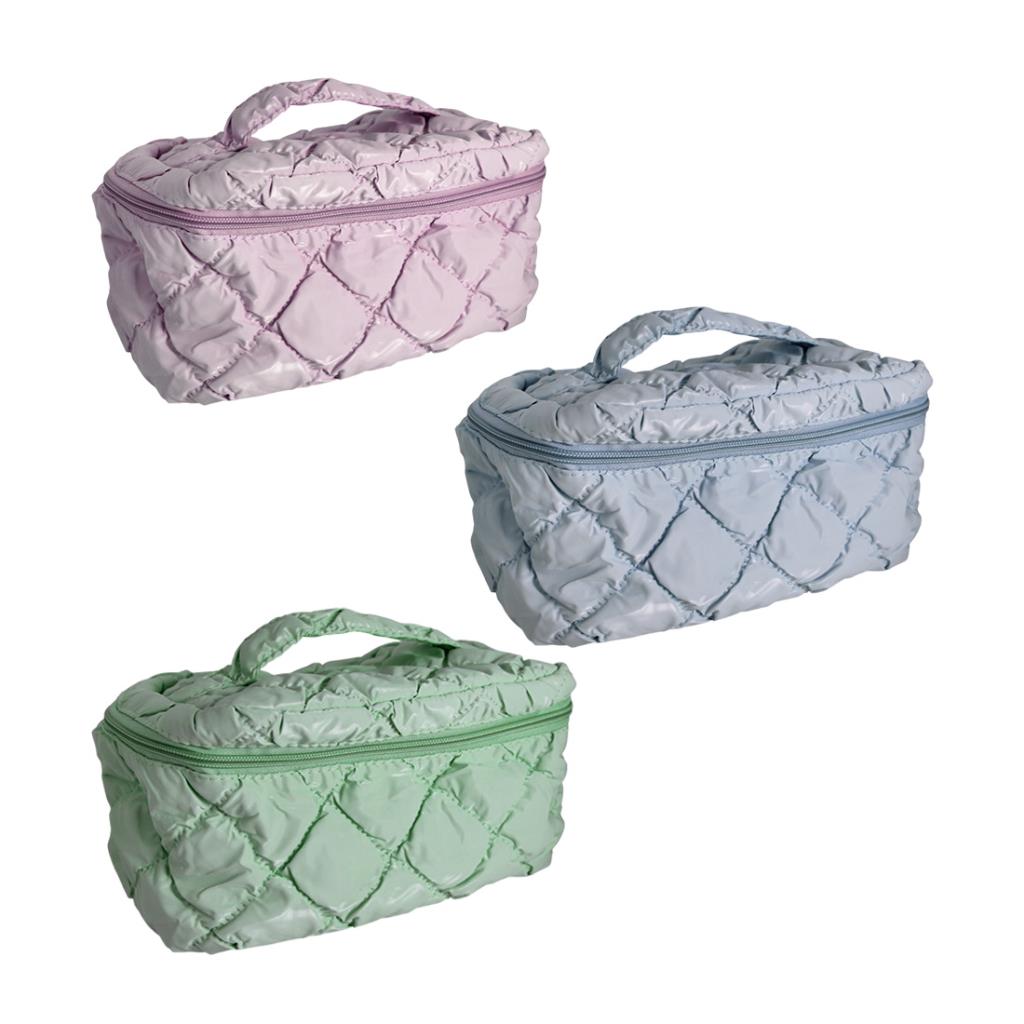NECESER RECTANGULAR TELA PLUMA 15cm x 22cm e/ Bo