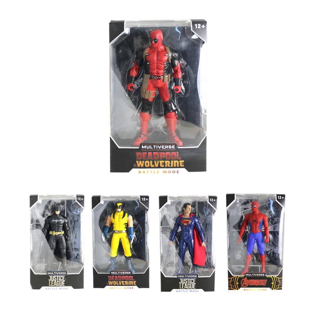 MUÑECO SUPER HEROES 23cm e/Cj