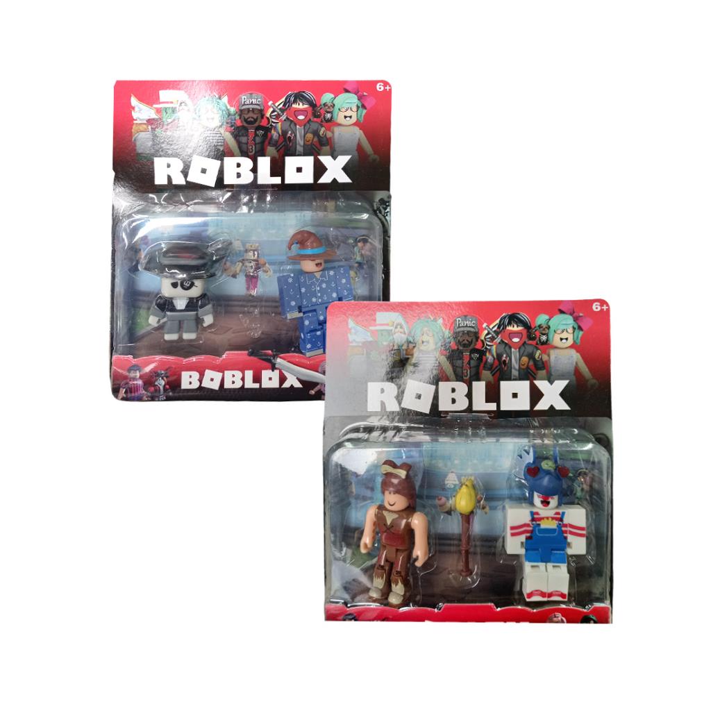 MUÑECO ROBLOX X2 C/ ACCESORIOS E/ BL