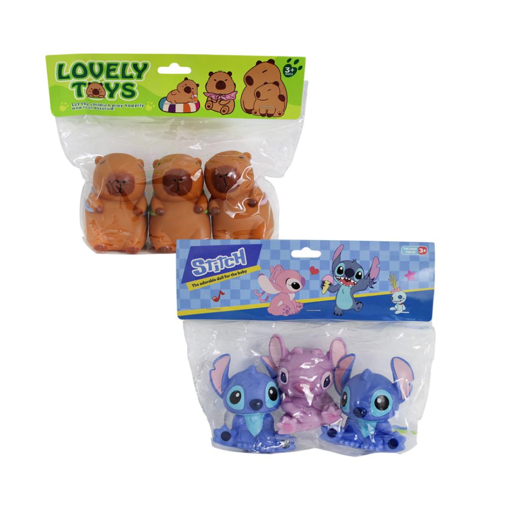 MUÑECHO CHIFLE PERSONAJES x3 e/Bo