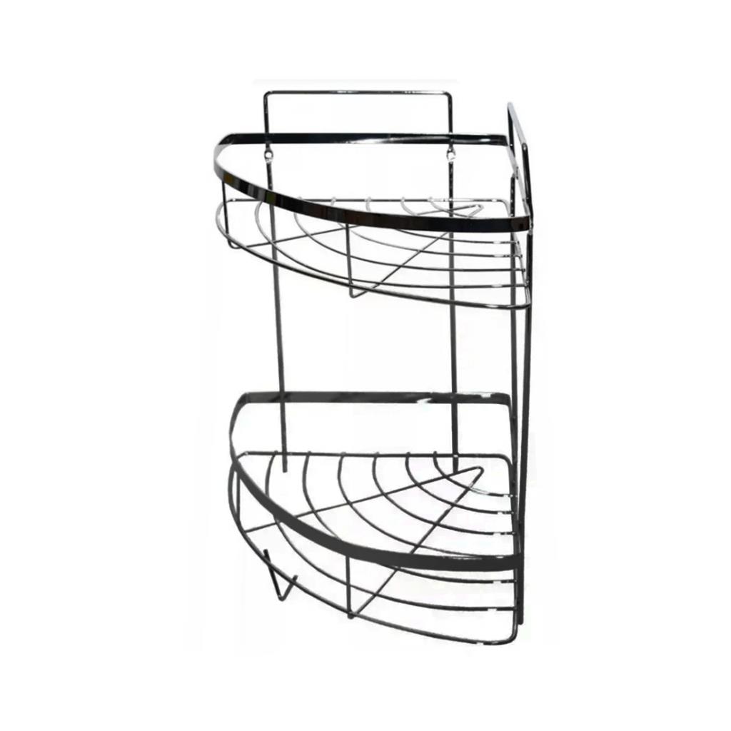 ORGANIZADOR ESQUINERO ACERO P/ BAÑO 36cm x 21cm x 29cm