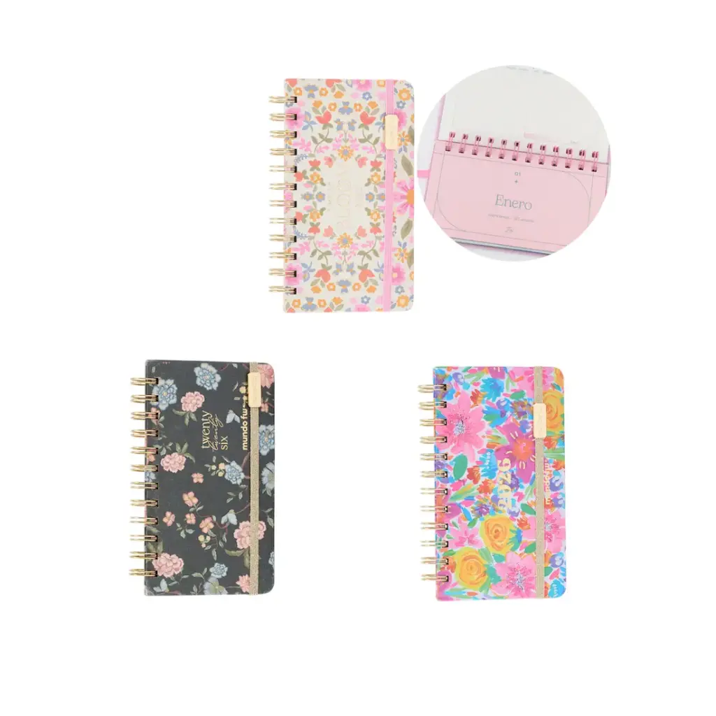 AGENDA SEMANAL POCKET CUTE FW 2026 C/ ESPIRAL 17 X 9.4cm e/Bo