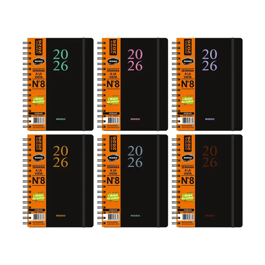 AGENDA RIDEO SEMANAL 2026 N°8 C/ ESPIRAL