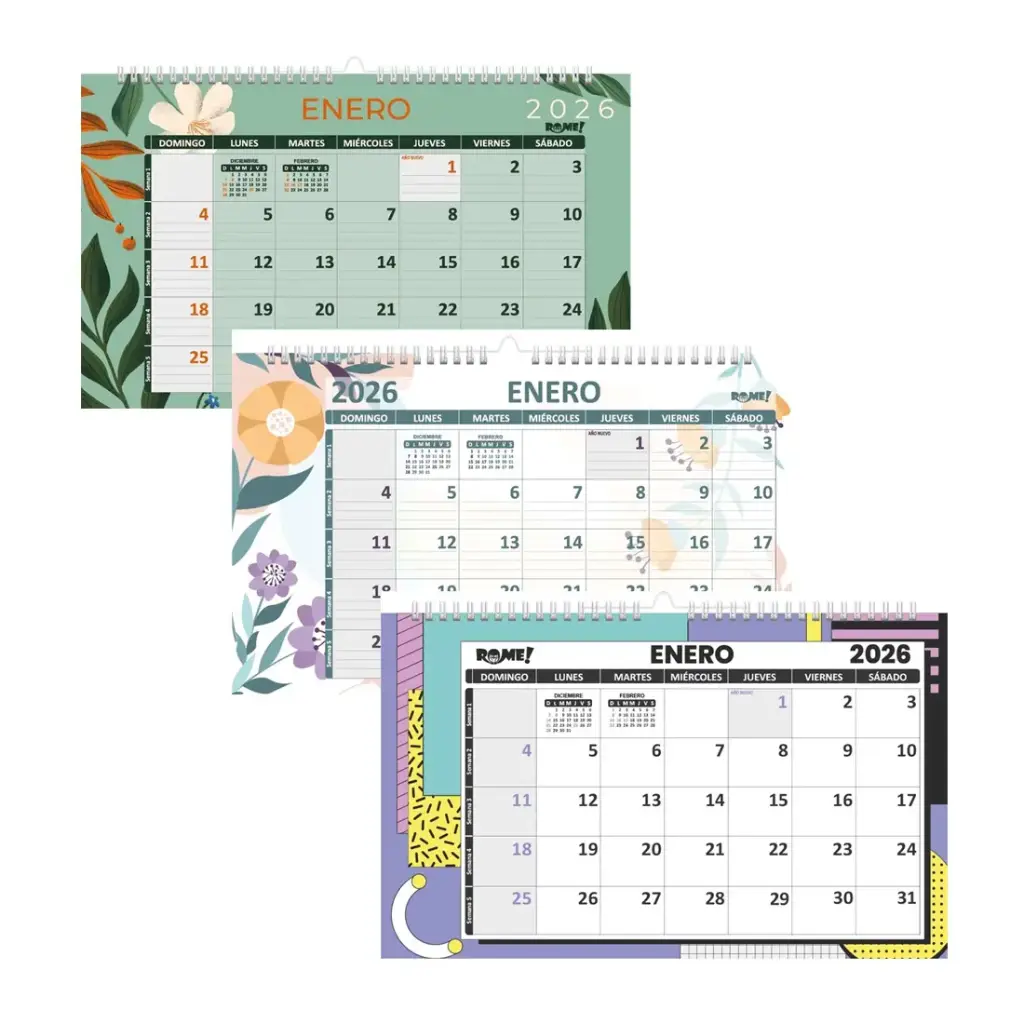 CALENDARIO ROME 2026 FANTASIA OFICIO ( 4904 )