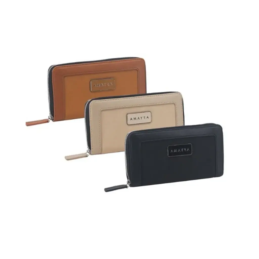 BILLETERA AMAYRA C/ 1 CIERRE e/Bo ( 67.B1011 )