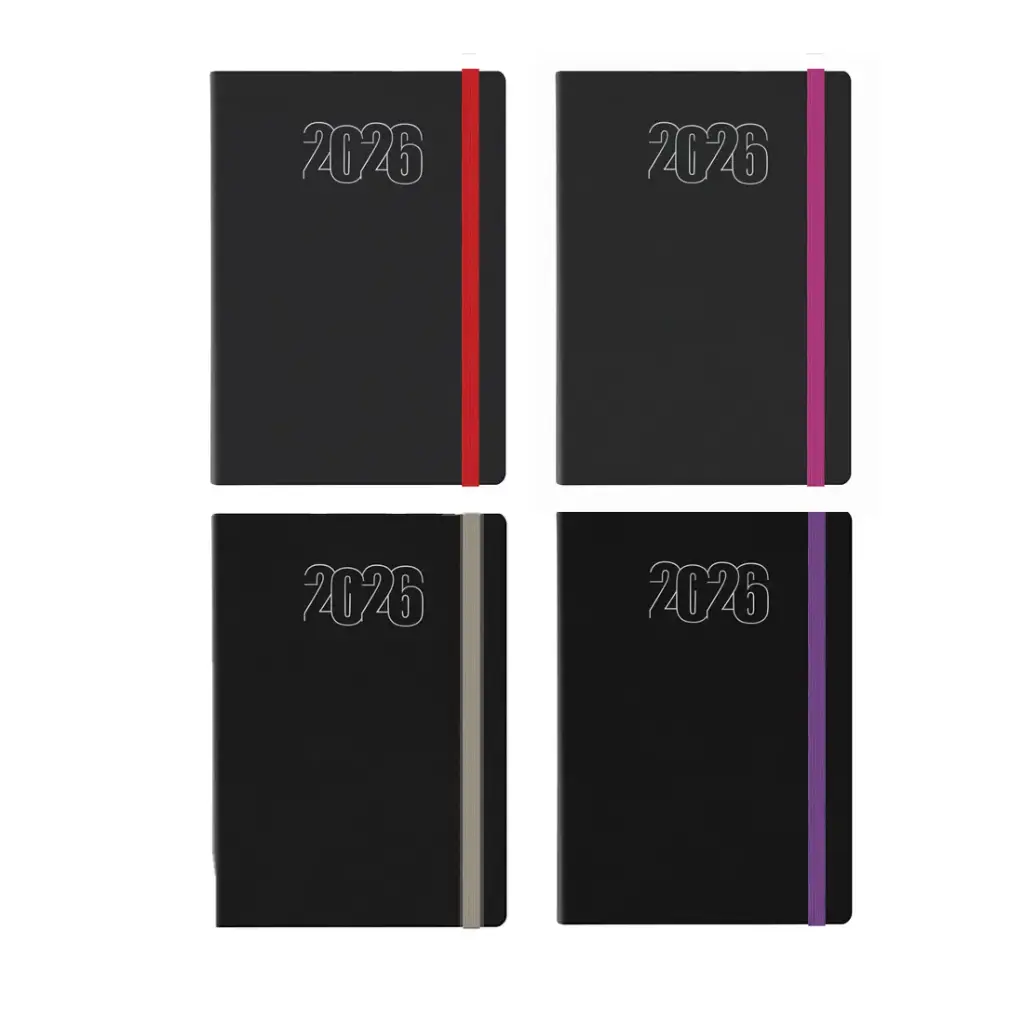 AGENDA WINNER TAPA FLEX DIARIA 2026 14.5cm x 20.5cm ( 7196-7200 )