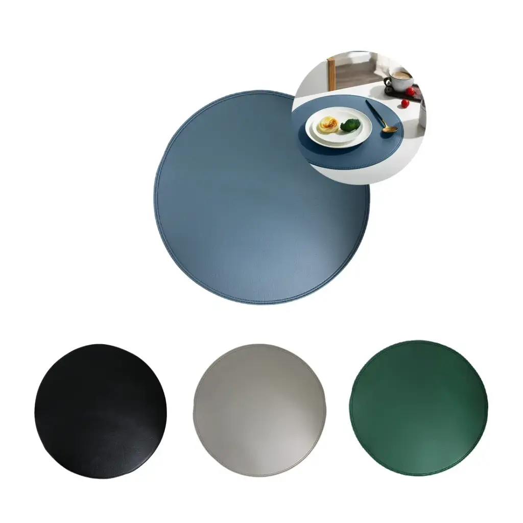 INDIVIDUAL DE MESA PVC REDONDO 38cm ( ZX-106 )