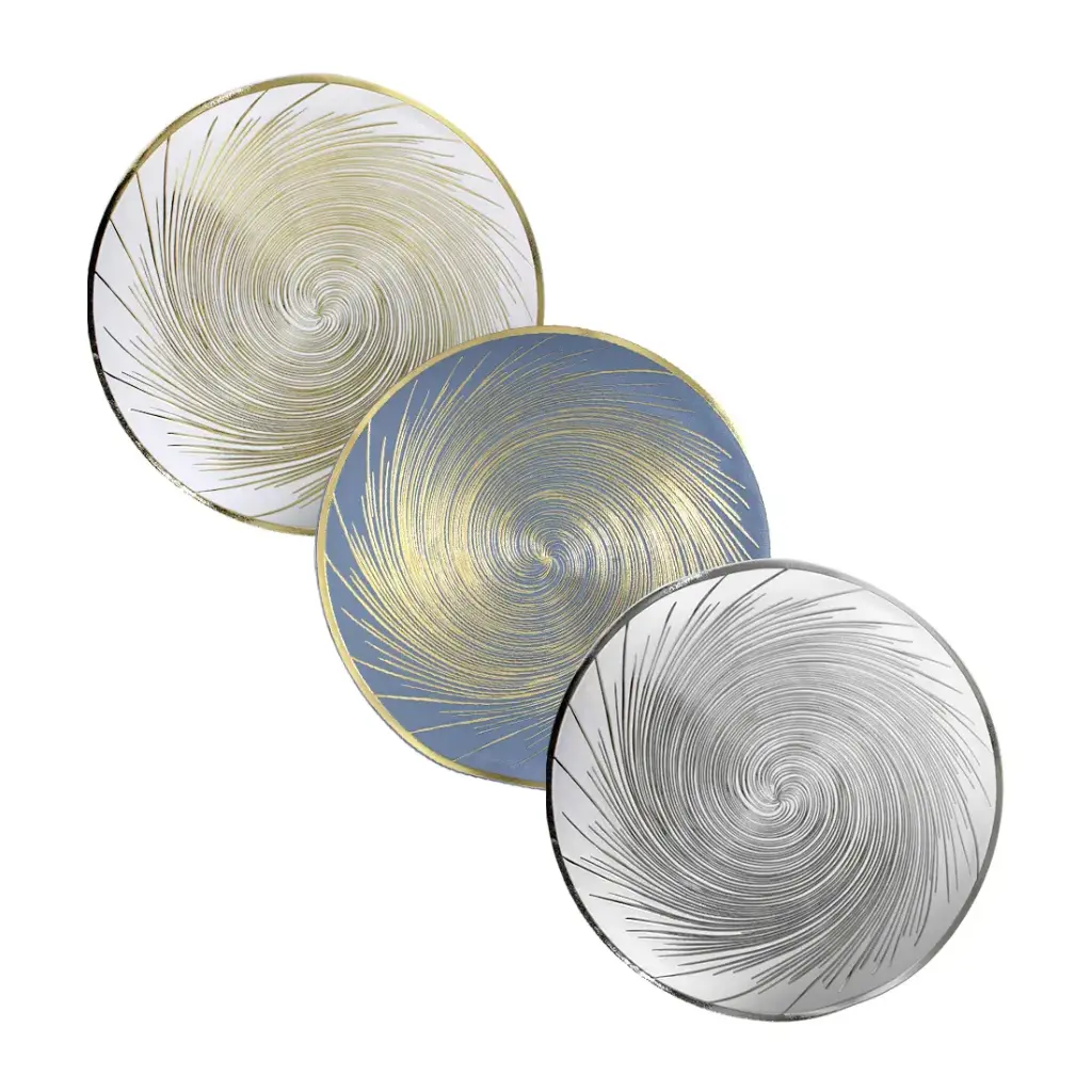 INDIVIDUAL METALIZADO REDONDO 38cm ( ZX-110 )