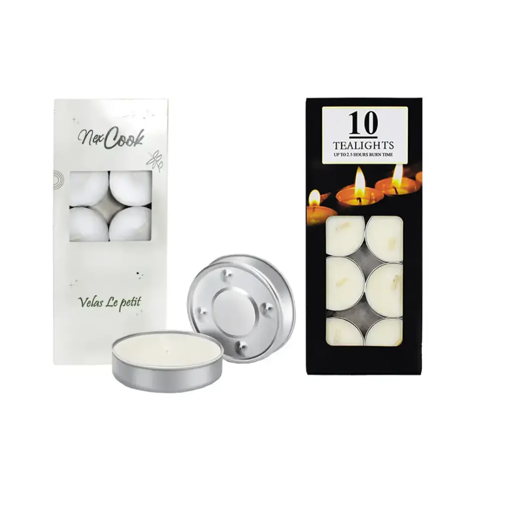 VELA NOCHE C/ PORTAVELA x10 e/Cj ( CA-1680 / ZX-4 )