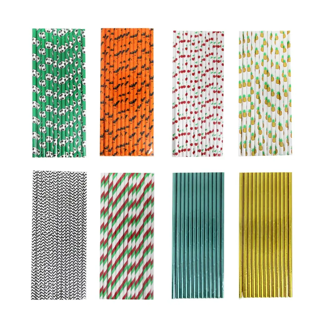 SORBETES PAPEL 20cm x25 e/Bo