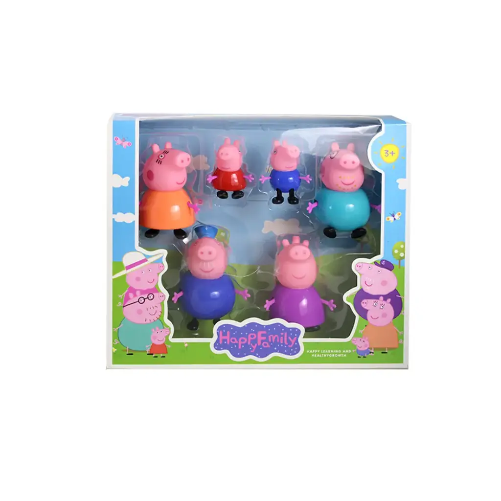 MUÑECO PEPPA PIG X6 E/ CJ