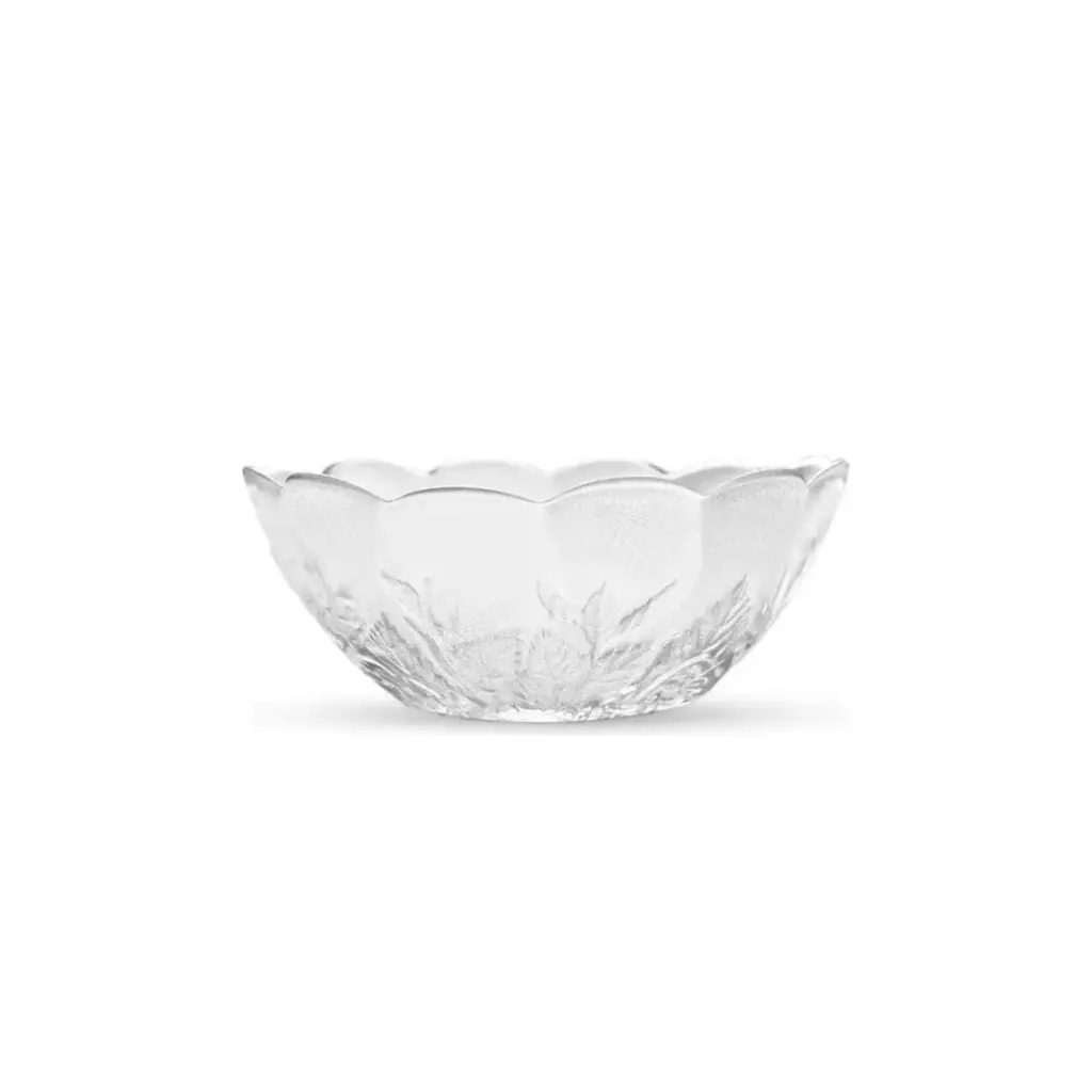 BOWL ROSE VIDRIO LABRADO 12.5cm ( BW6-550 )