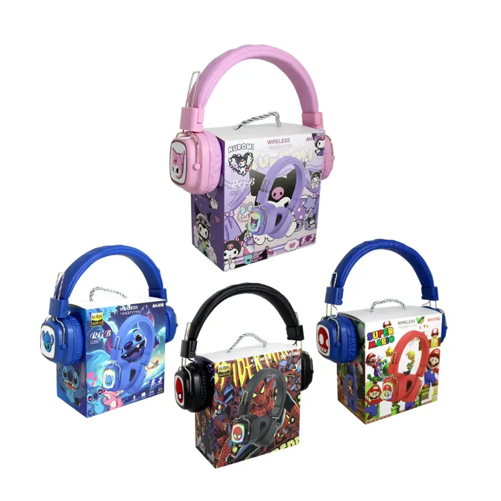 AURICULARES VINCHA PERSONAJES BLUETOOTH e/Cj ( AH-816 )