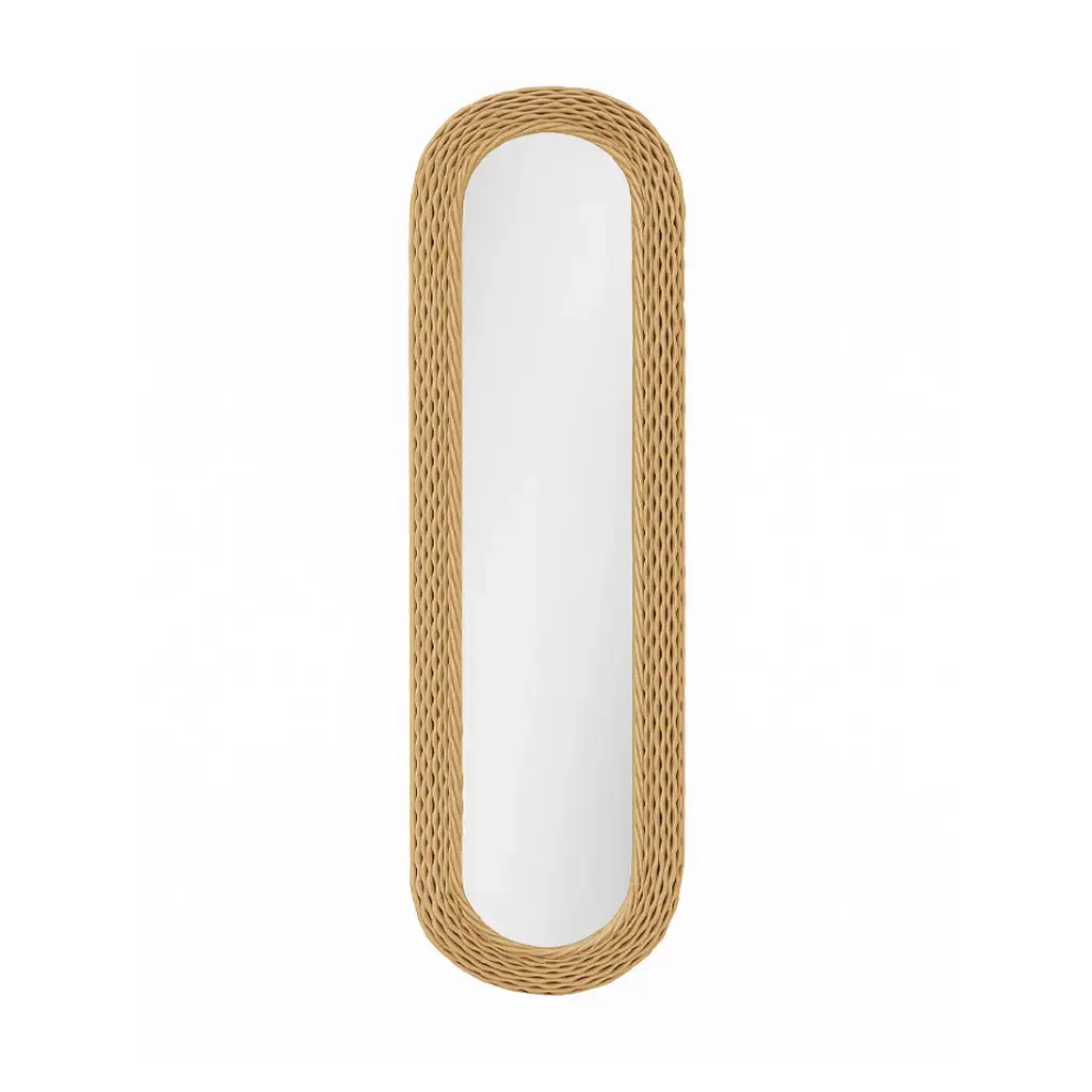 &ESPEJO MADERA SAUCE  151 x 51cm