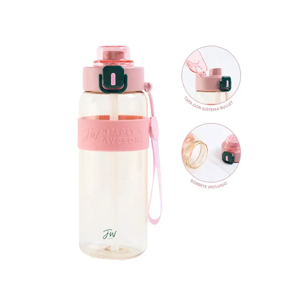 BOTELLA PLASTICA FW MINIMAL 800ml
