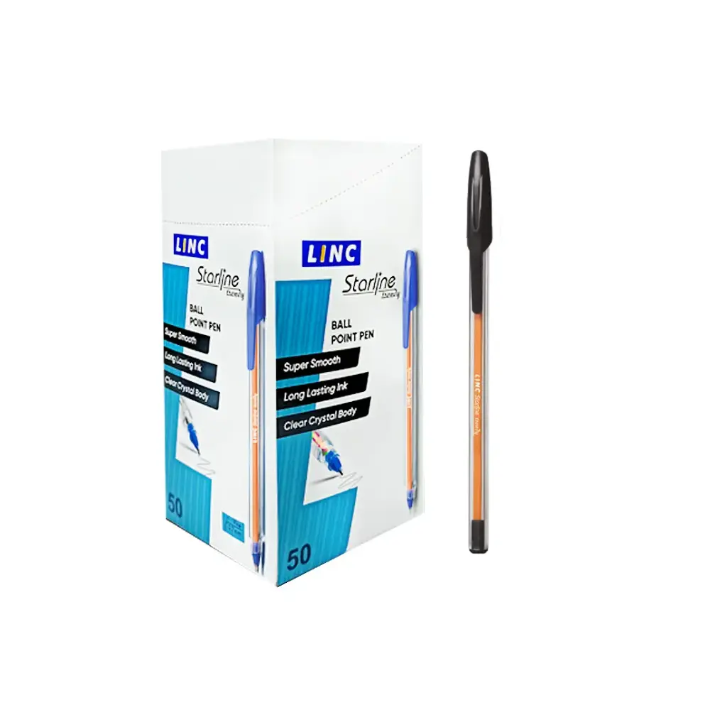 LAPICERA STARLINE TRENDY NEGRA 0.7MM