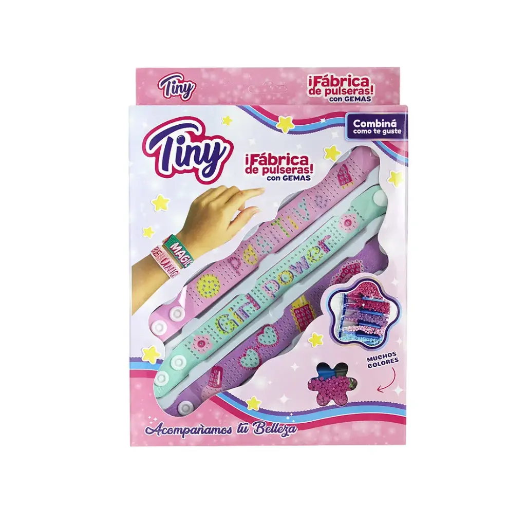 SET FABRICA DE PULSERAS CON GEMAS ( 56771 )