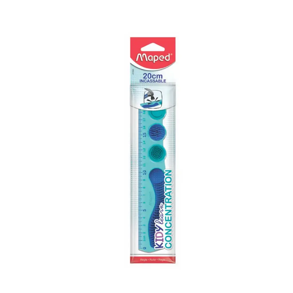 REGLA NIÑOS P/ APRENDER A CONCENTRARSE 20cm ( 277900 )