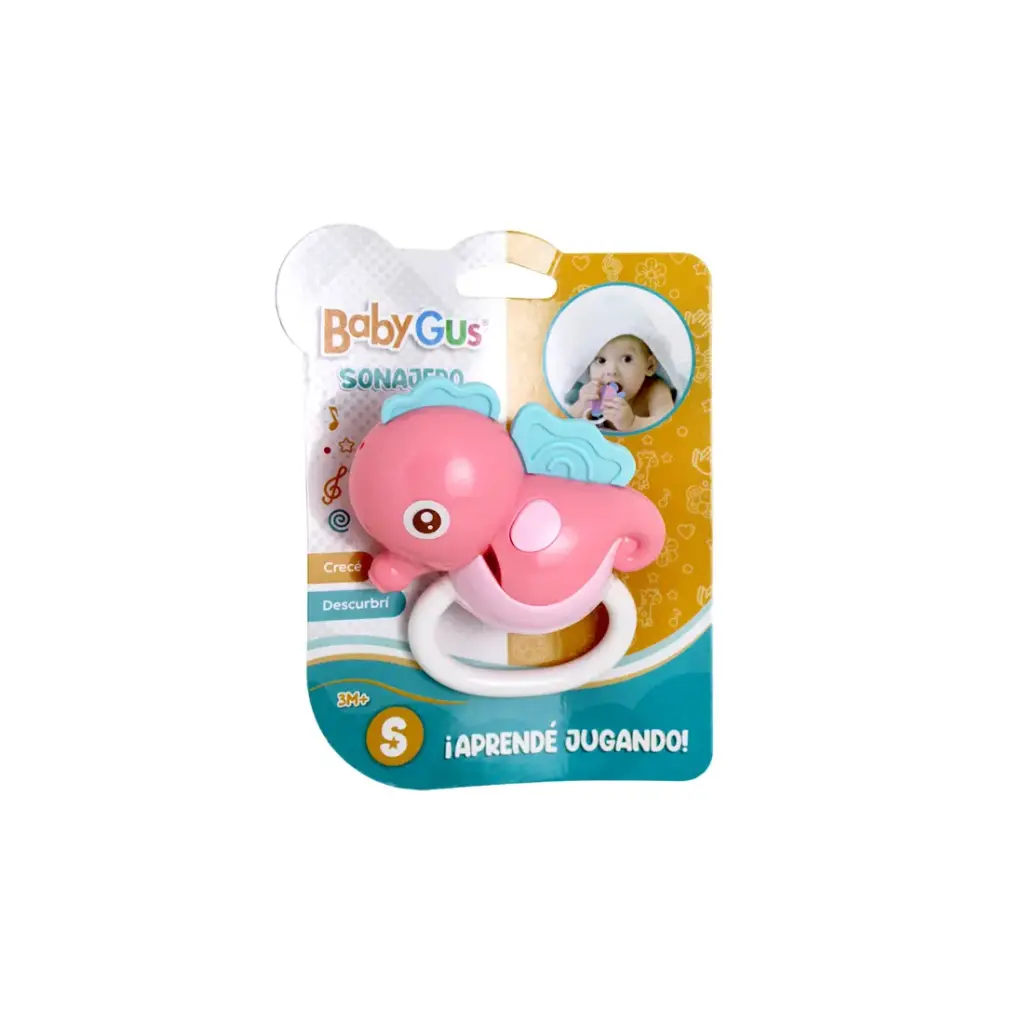 SONAJERO CABALLITO DE MAR BABY GUS e/Ct ( 55642 )
