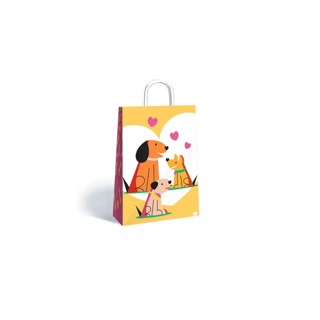 BOLSA P/ REGALO DECO 14 X 8 X 20CM WAU ( 44401790 )