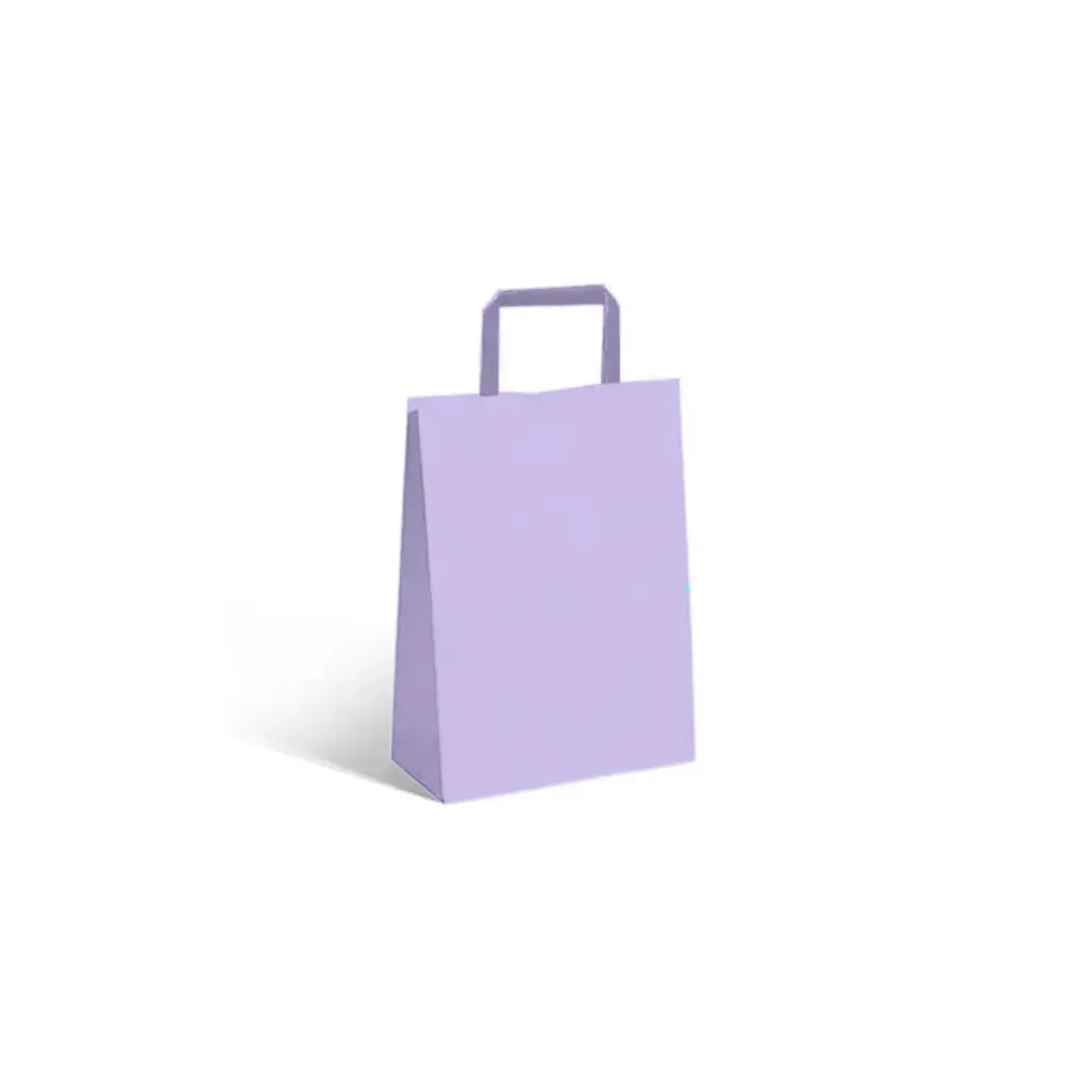 BOLSA P/ REGALO LISA 14 X 8 X 20CM LILA PASTEL ( 44401360 )