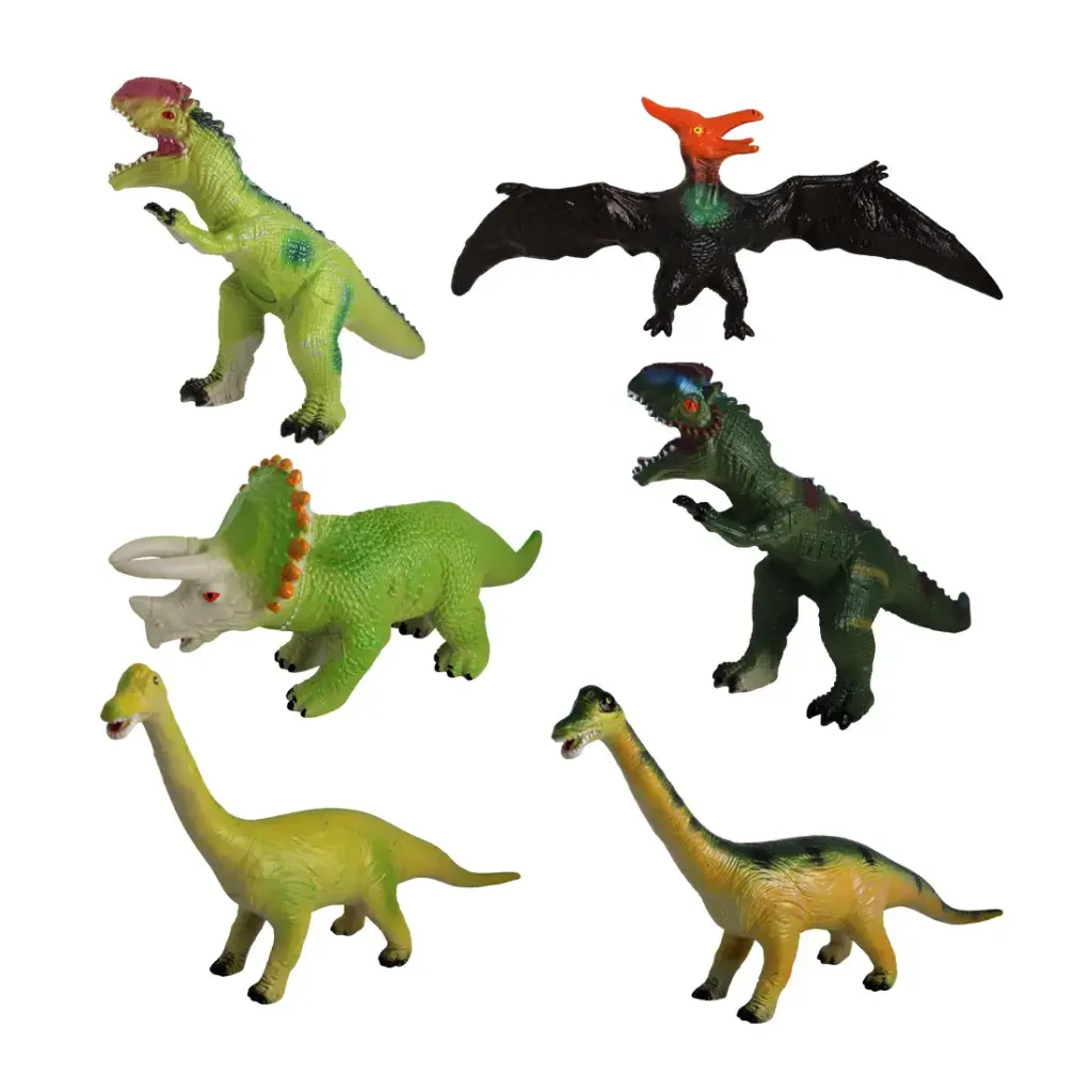 DINOSAURIO GOMA 20cm ( 54954 )