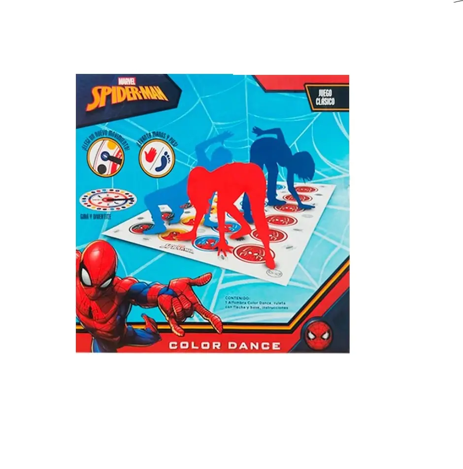 JUEGO COLOR DANCE SPIDER-MAN E/ CJ ( 53031 / 56963 )
