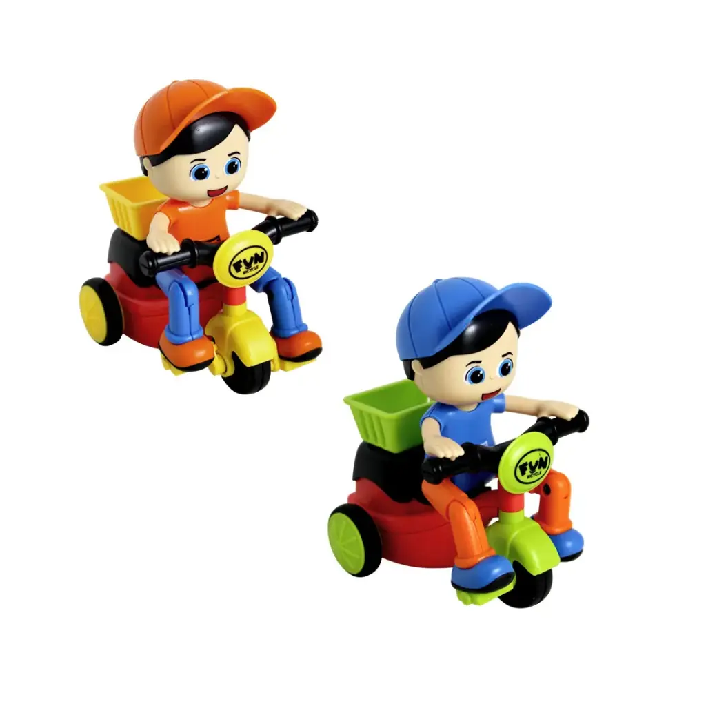 TRICICLO A FRICCION C/ MUÑECO e/Cj ( SD27807Z1 )