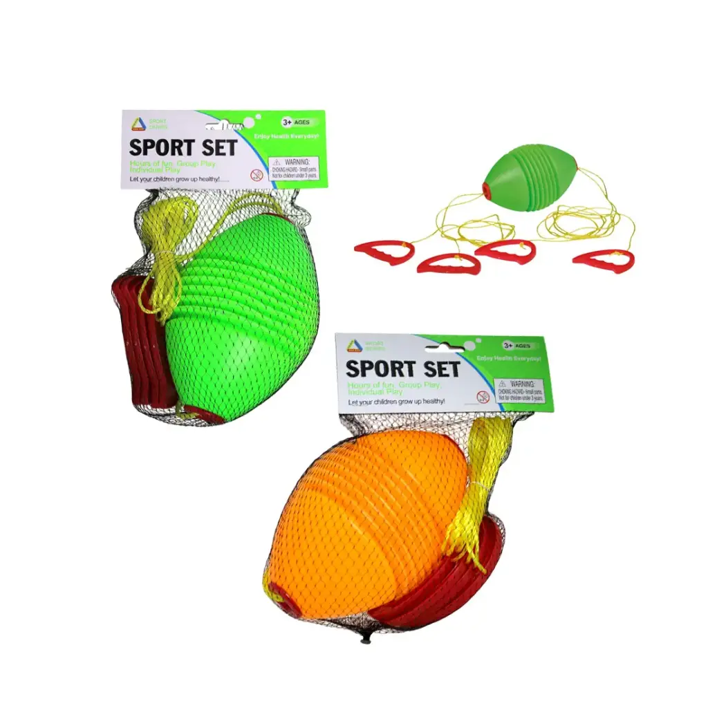 PELOTA ACANALADA FLOTANTE C/ RED P/ AGUA ( JY-25-715 )