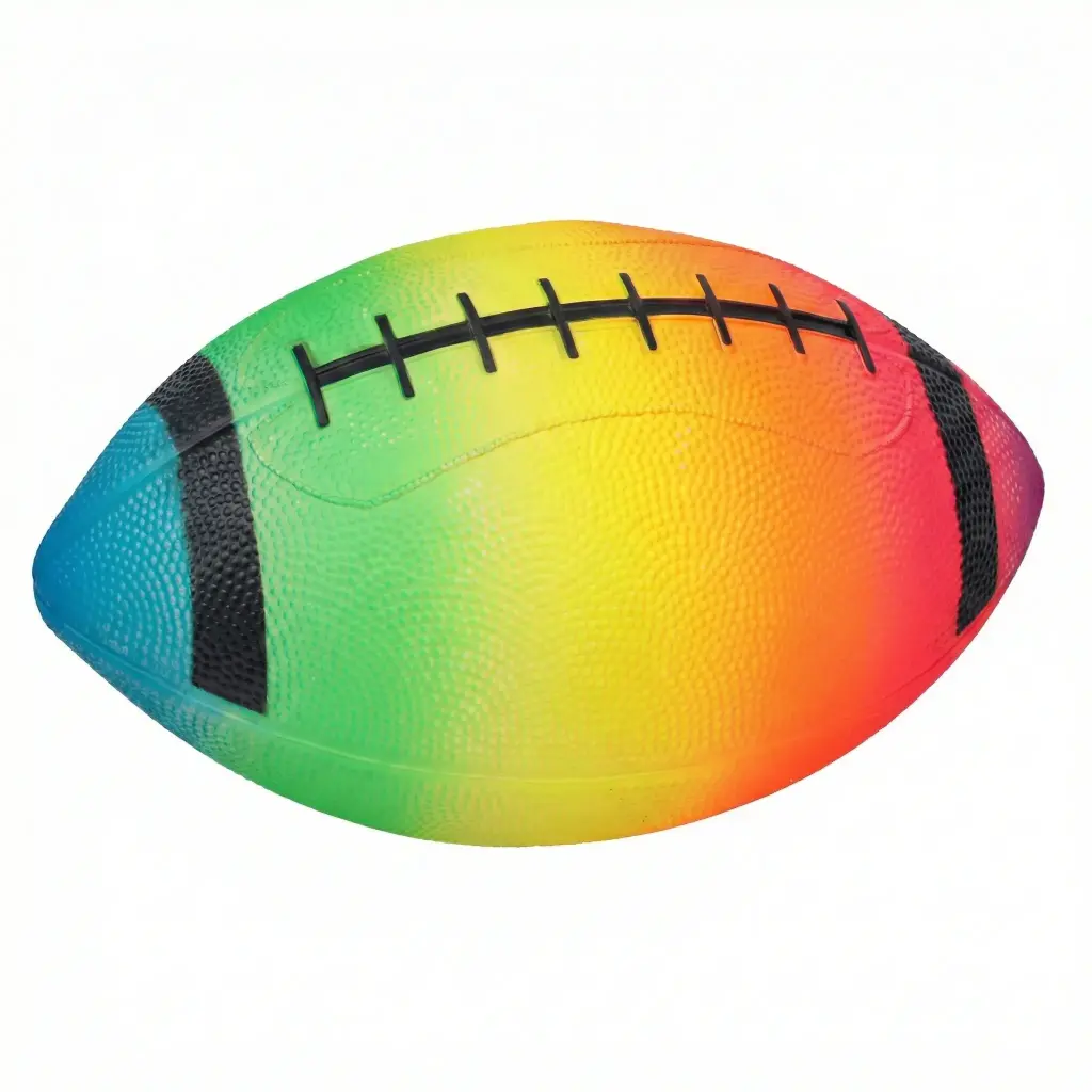 PELOTA RUGBY FUTBOL AMERICANO MULTICOLOR Nº 9