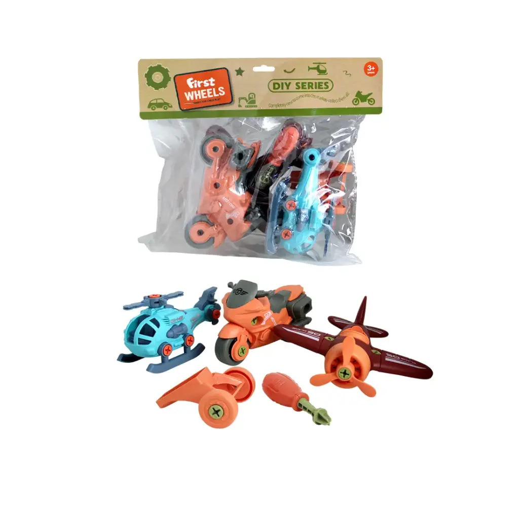 SET VEHICULOS x3 27 x 33cm e/Bo