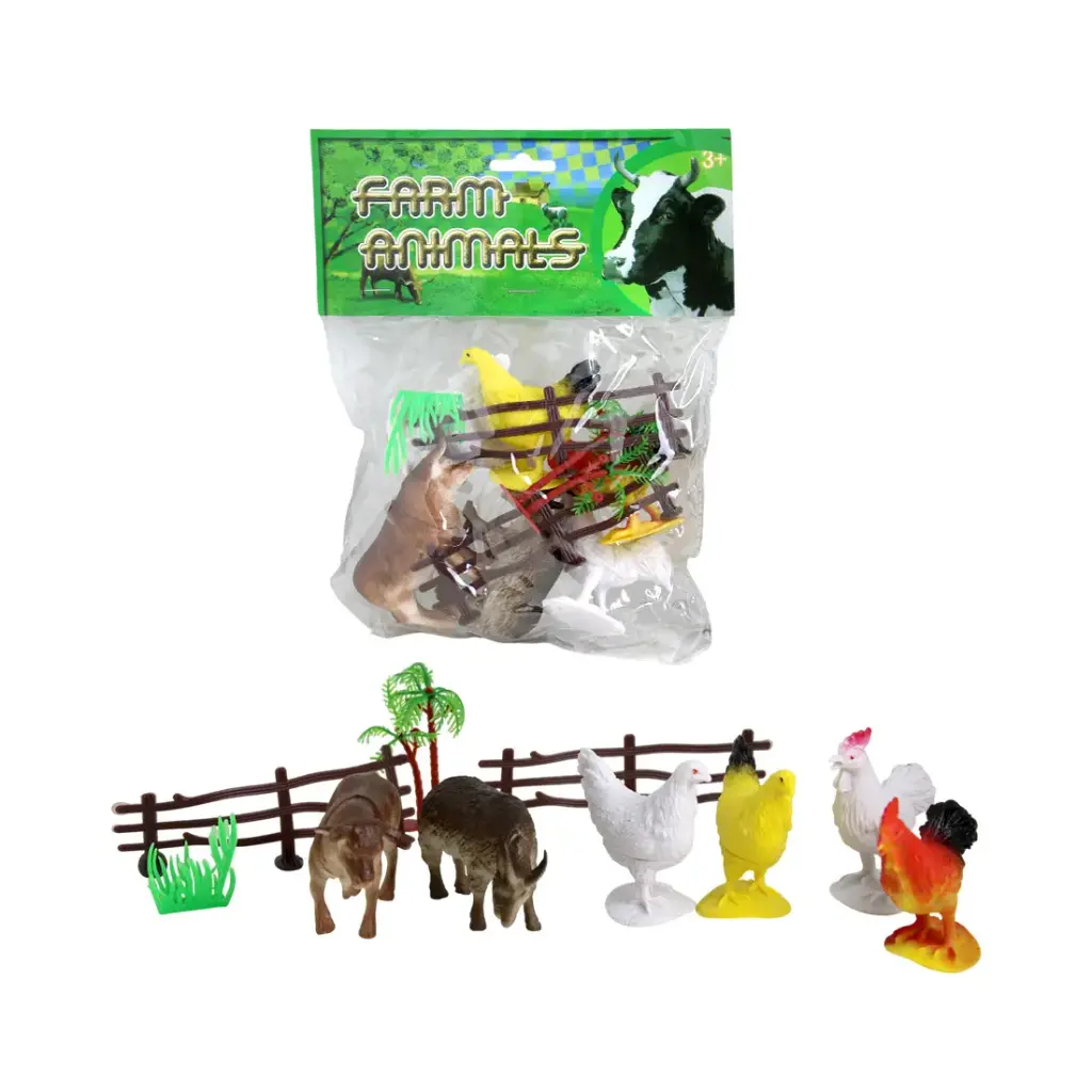 SET ANIMALES GRANJA x11pzs e/Bo ( SD23143Z1 )
