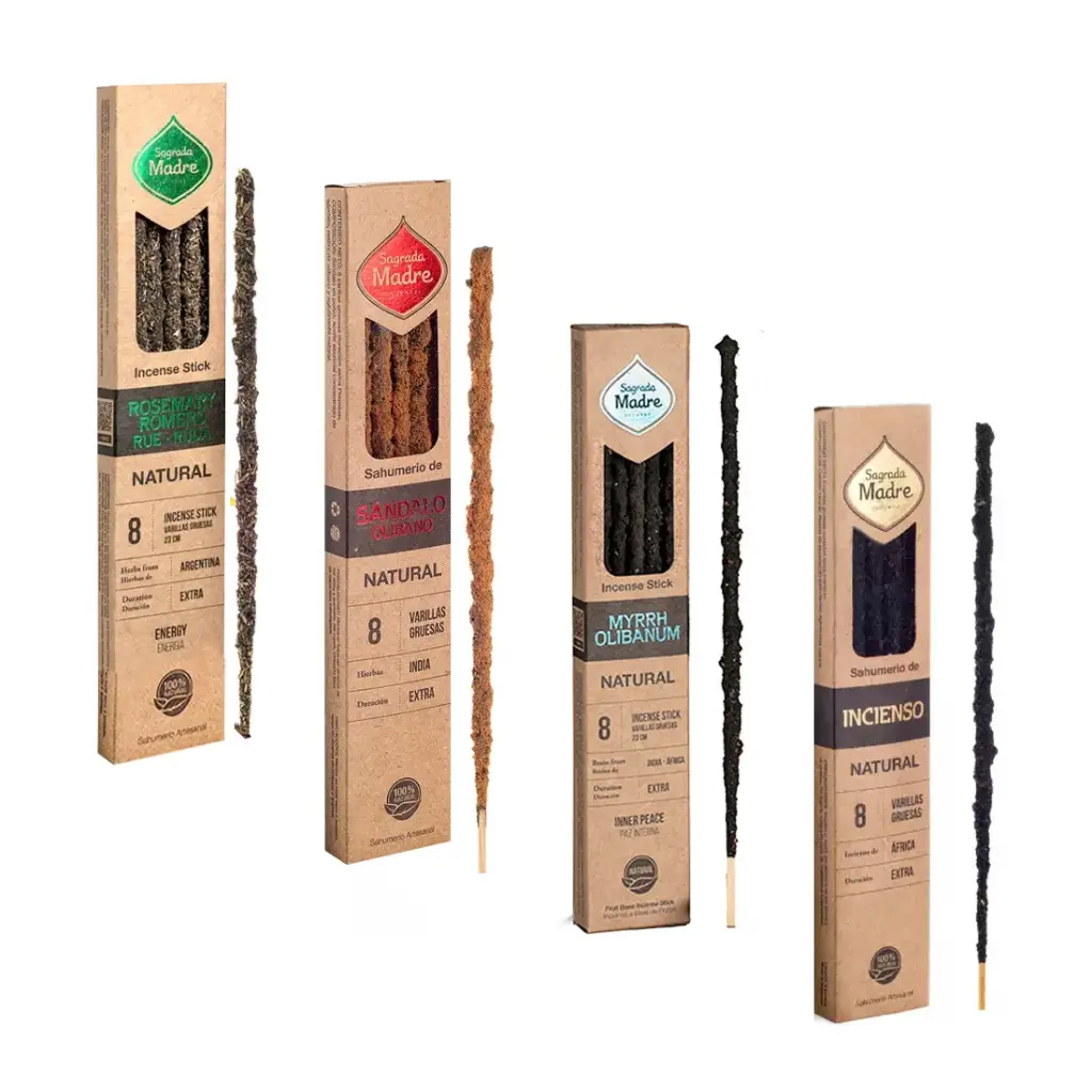 SAHUMERIO NATURAL SAGRADA MADRE x8 e/Cj