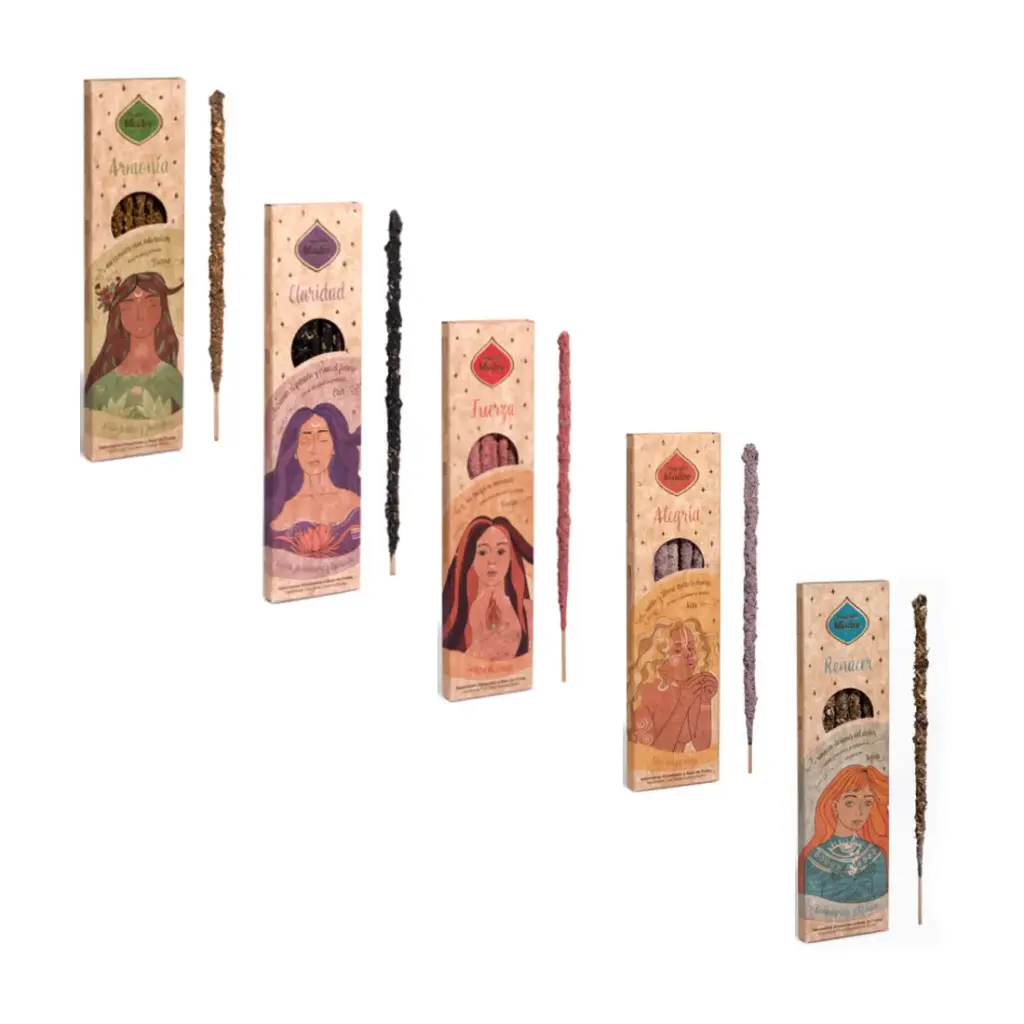 SAHUMERIO 5 ELEMENTOS SAGRADA MADRE x6 e/Cj