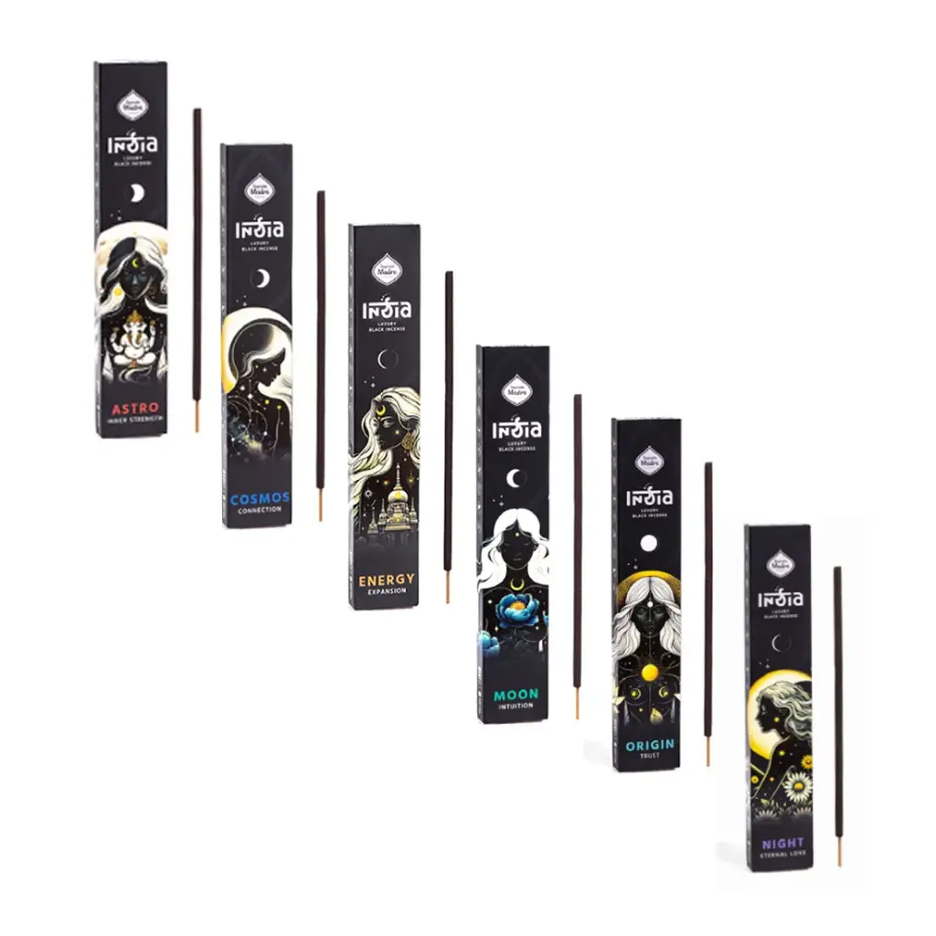 SAHUMERIO INDIA BLACK SAGRADA MADRE x8 e/Cj