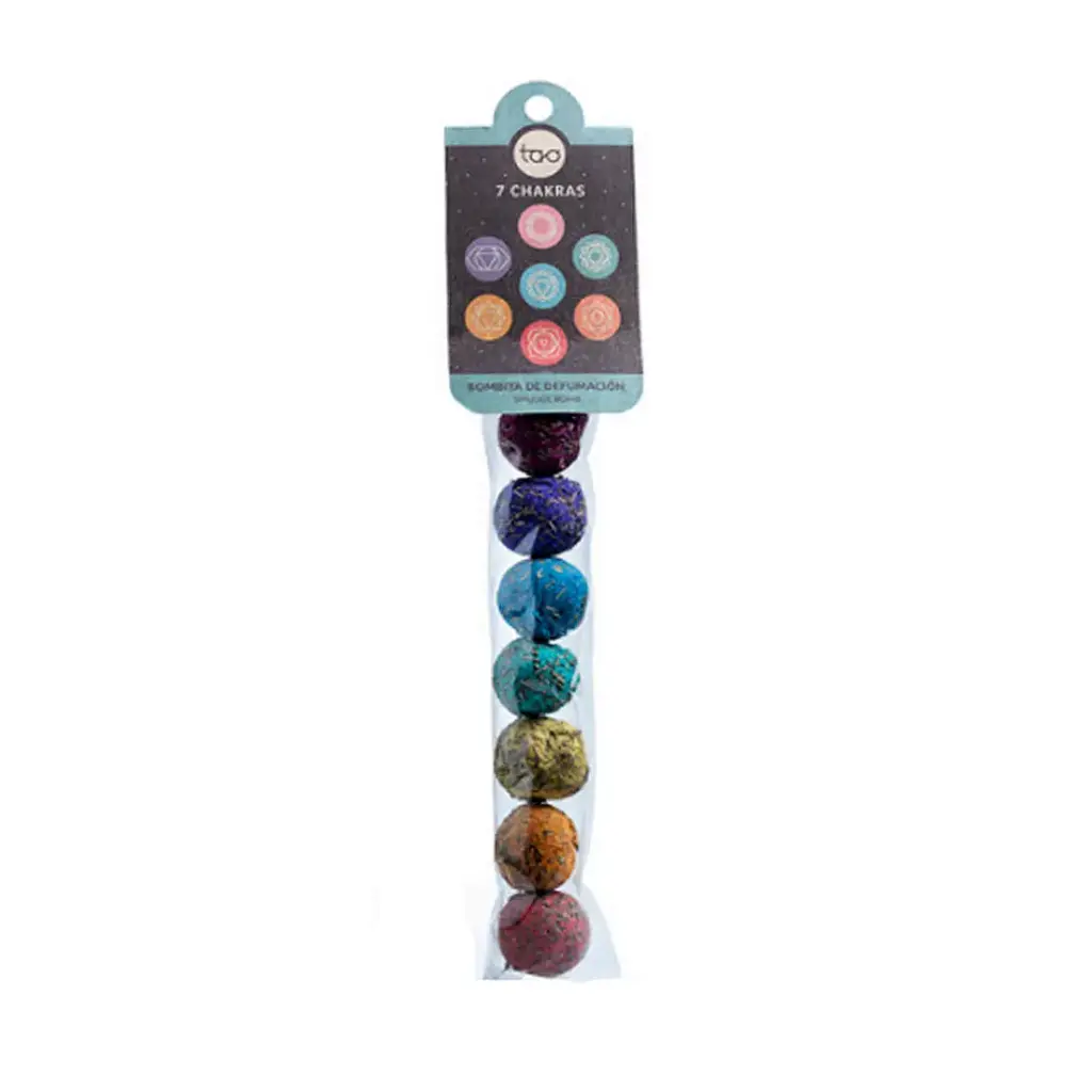 BOMBITAS DE DEFUMACION TAO 7 CHAKRAS SAGRADA MADRE x7 e/Bo