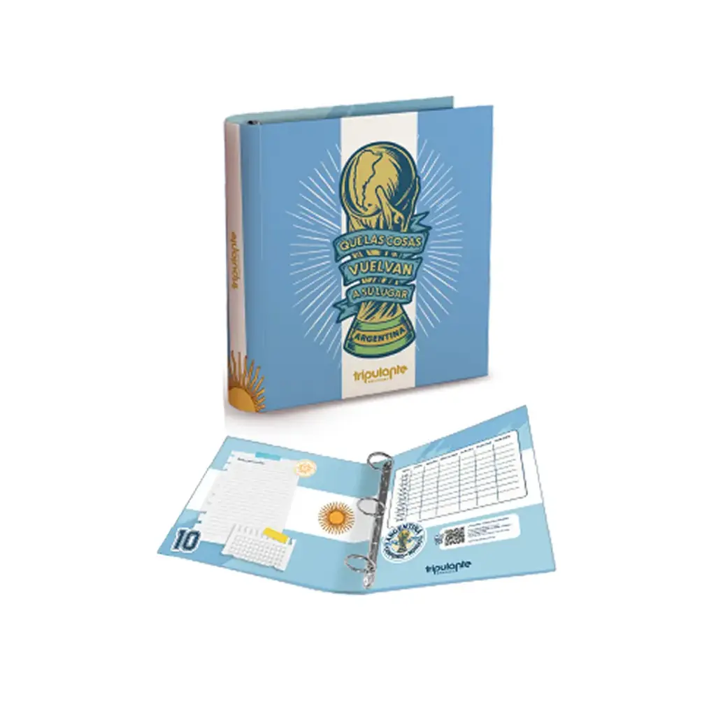 CARPETA N°3 ARGENTINA CAMPEON ( 02CARP0006 ) 