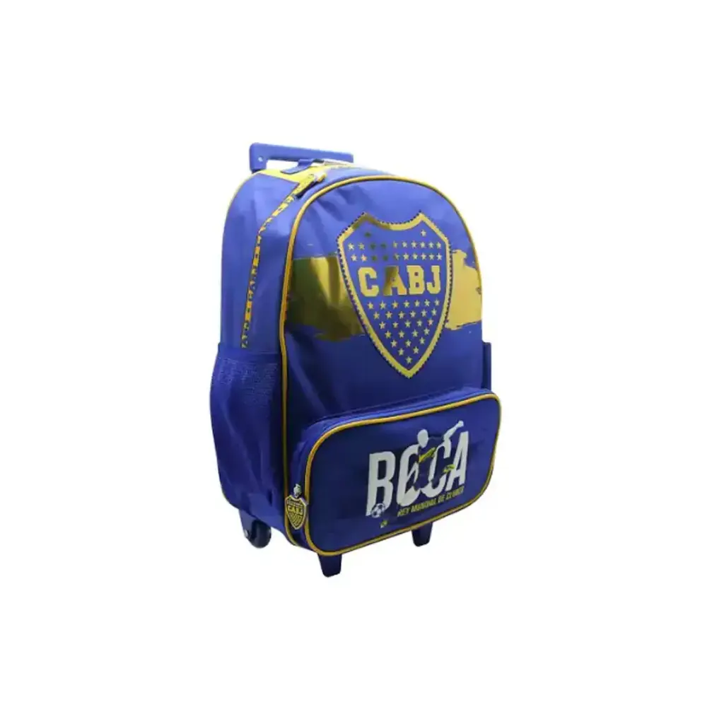 MOCHILA C/ CARRITO BOCA 2 CIERRES 45cm ( BO486 / BO479 )