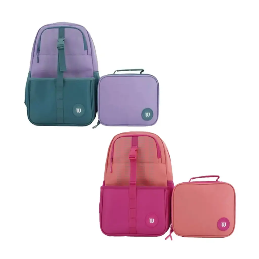 MOCHILA WILSON PASTEL C/ LUNCHERA 43CM ( 65.NU001 ) 