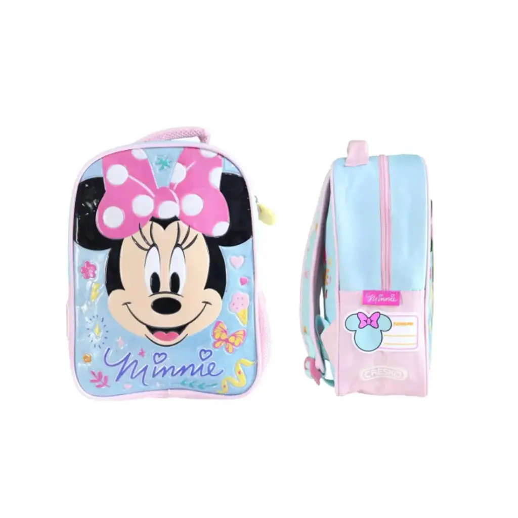MOCHILA MINNIE 1 CIERRE 30cm ( KM590 )