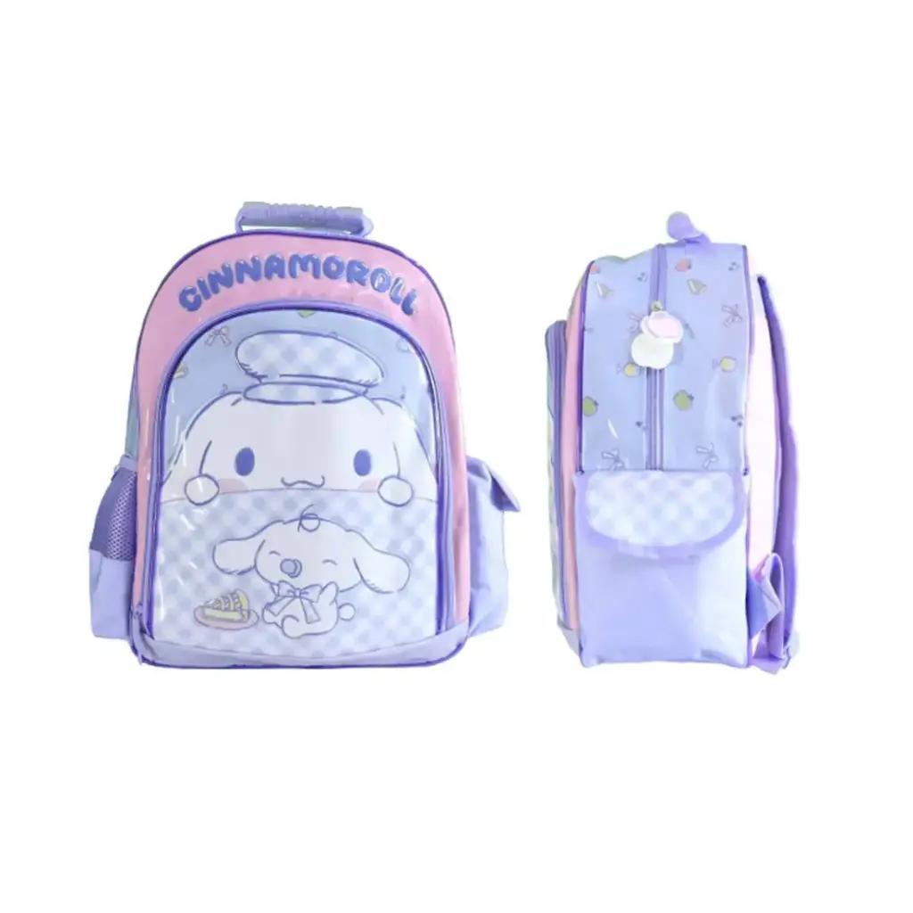MOCHILA SANRIO 2 CIERRES 40cm ( SR2204 )