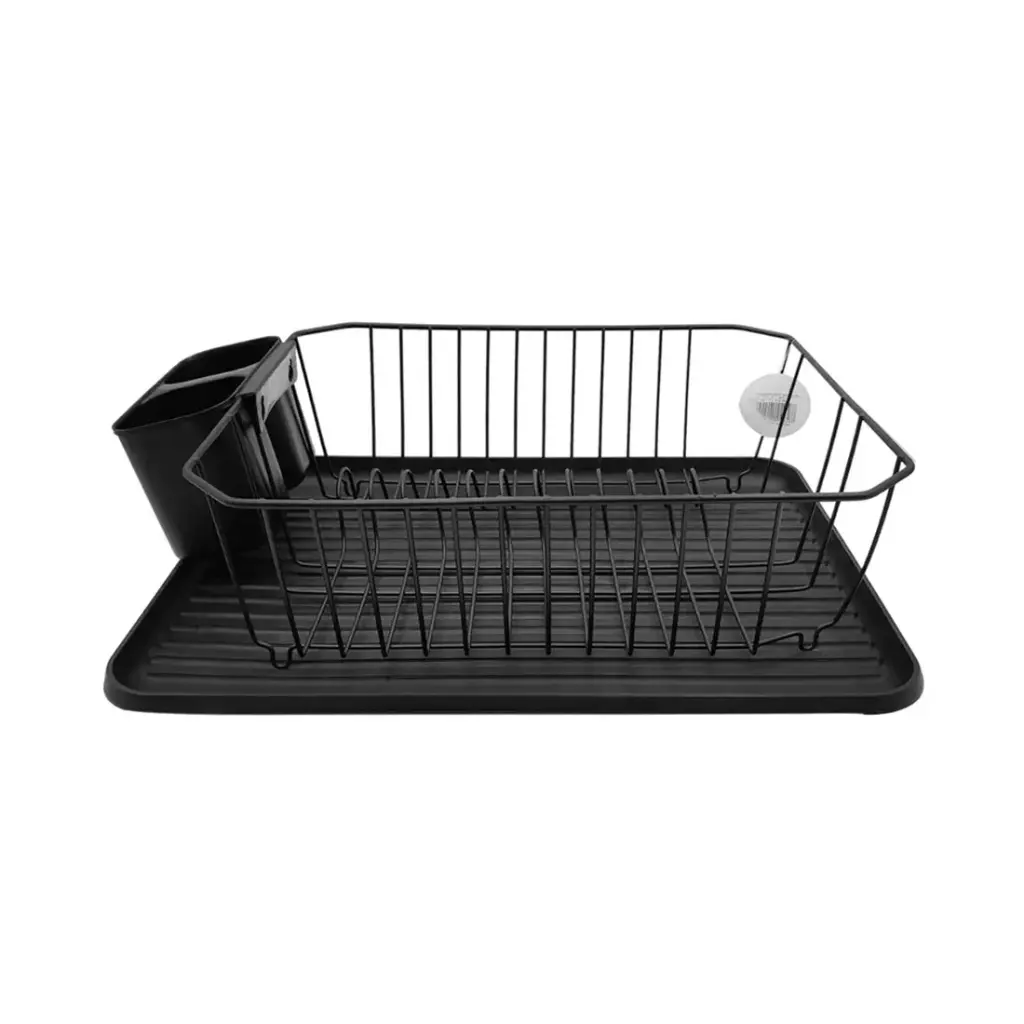 SECAPLATO METALICO C/ BANDEJA PLASTICA 35 x 15 x 11cm ( 18819 )