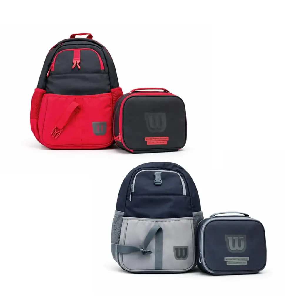 MOCHILA WILSON C/ LUNCHERA 43CM ( 65.NU002 ) 