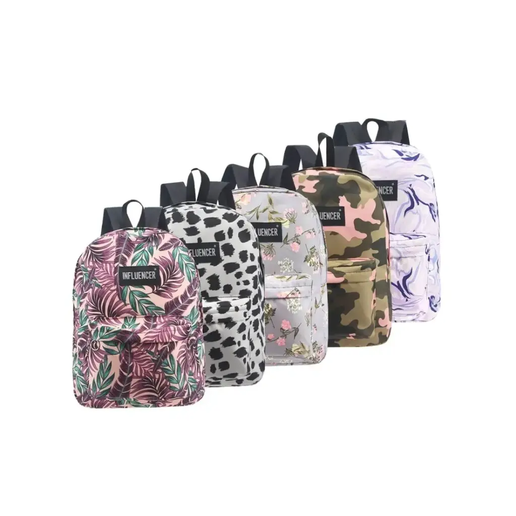 MOCHILA INFLUENCER PRINT 2 CIERRES 43CM ( 68.1402 )
