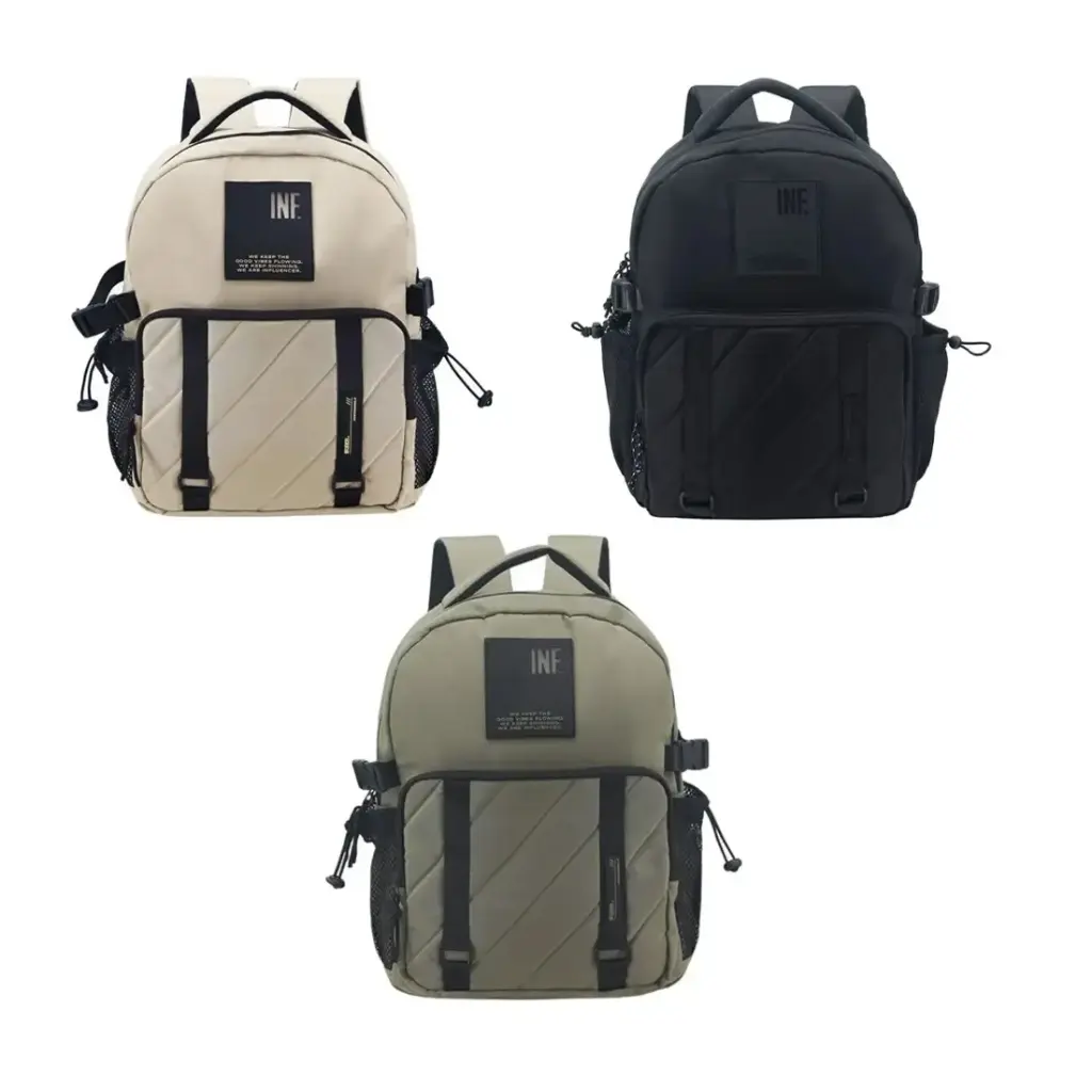 MOCHILA SCHOOL INFLUENCER 2 CIERRES Y BOLSILLOS DE RED ( 68.3300R ) 