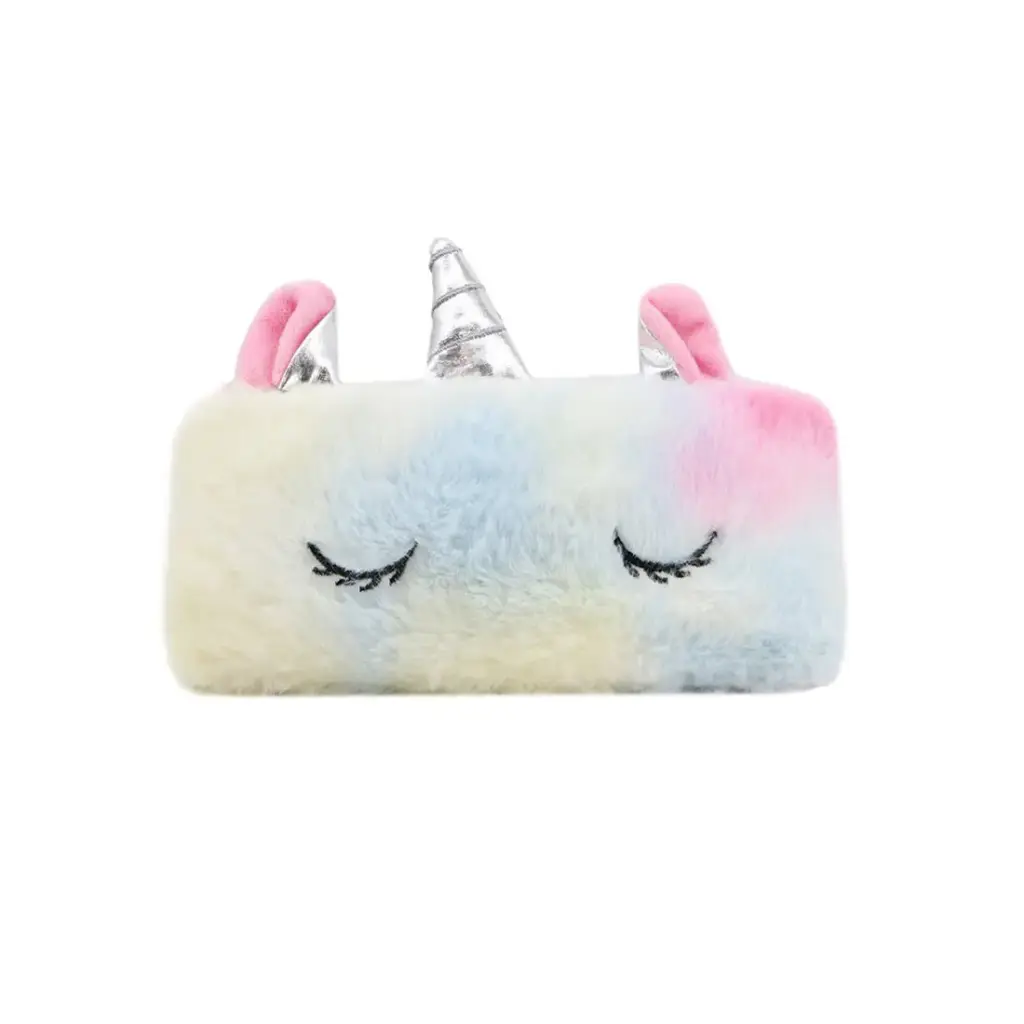 CARTUCHERA 1 CIERRE PELUCHE UNICORNIOS LSYD ( 91.1000003 ) 