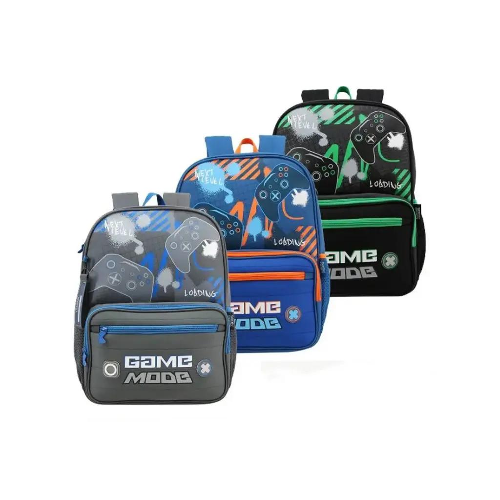 MOCHILA GAME MODE LSYD 3 CIERRES ( 91.2000001 )