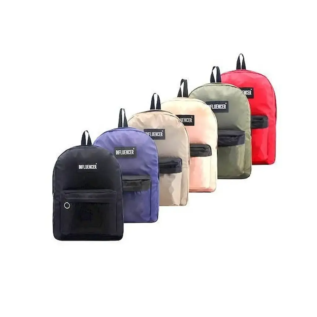 MOCHILA INFLUENCER 2 CIERRES 43cm ( 68.1200 ) 