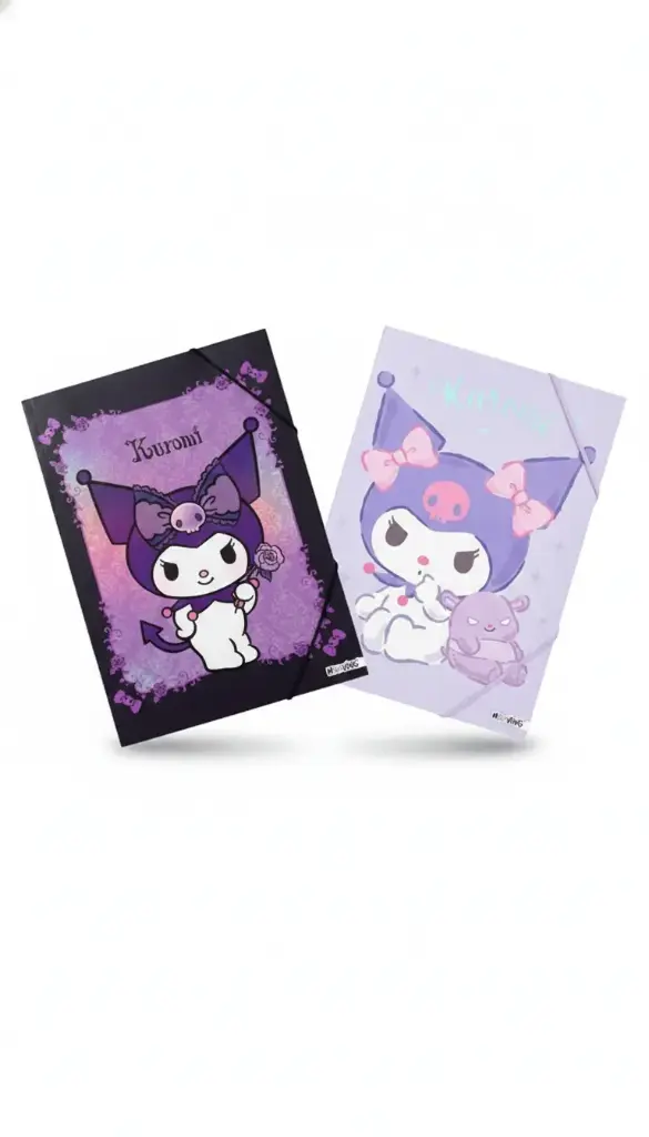 CARPETA MOOVING OFICIO 3 SOLAPAS KUROMI ( 1005255 )